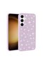 Galaxy S24 Case with Glittering Diamond Stones and Raised Camera Silicone Omsy - 3