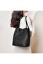Women Soft Genuine Leather Totes Hobo Shoulder Bag Purses Handbags with Top Magnetic Snap Closure - 2
