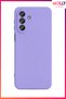 Lavender Liquid Inside Velvet Matte Silicone Case for Samsung Galaxy A27