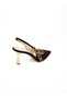 4021 Brown Heeled Evening Dress Women's Shoes - 4