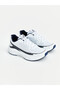 White Mesh Detailed Thick Soled Men's Sports Shoes
