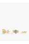 Set of 3 Sea Shell Rings