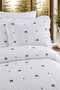 Fiyonk Masalı 100% Cotton Ruffled and Embroidered 6 Piece Double Luxury Duvet Cover Set - 2