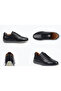 Genuine Leather Thermoactive Sole Top Quality Odorless Black Sneaker Men's Sports Shoes Te0104 - 7
