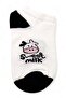 Women's Black and White 6-Piece Patterned Women's Socks Set - Soft Cotton - 3