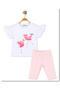 Girls' Capri T-Shirt Set - Soft Cotton Texture