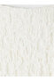 Trendlucky A-Line Skirt with Elastic Waist and Ruffles - 2