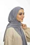 Ready-To-Wear Practical Snap-On Shawl Sandy - Snap-On Hijab Women's Shawl-Grey