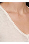 Quality Pieces from Çelebi Store V Planting Stitching Detailed Women's Athlete Top - 3