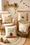 Cute Bee and Friends Patterned 4-Piece Children's and Baby Pillowcase Set - 2