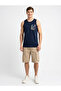 Men's Navy Blue Jjhonolulu Pocket Aop Tanktop Sl Undershirt - 2