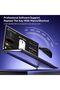 ماوس ألعاب لاسلكي خفيف الوزن للغاية 66 جرام، ثلاثي الأوضاع (بلوتوث/2.4G/USB-C)، قابل للتعديل بدقة 12800 نقطة في البوصة، معدل استجابة 1000 هرتز، يتضمن قاعدة شحن وبرنامج مخصص مع ملصق (أسود-SE4) - 3