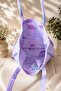 Handmade Lilac Patterned Quilted Arm Bag – Lightweight and Spacious Shoulder Bag Suitable for Daily Use - 3