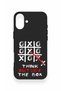iPhone 16 Plus Compatible Out Side the Box Patterned Silicone Case - 2