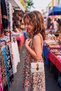 Indonesian Handwoven Genuine Rattan Straw Shoulder Bag – Crossbody Bag for Kids & Women with Batik Lining and Real Leather Detail - 2