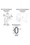 Oval Closet Rod, White Chrome, 95 cm with Mounting Brackets and Screws - 3