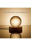 Ilkestor Crystal Planet Globe with Wooden Base and USB Light (184119) Night Light - 5