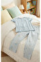 Girl's 100% Cotton Compact Combed Cotton Buttoned Crew Neck Pajama Set - 5