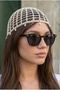 Havana Black Retro Uv400 Protected Ultra Light Women's Sunglasses