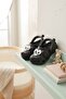 Fun Dog Detailed Black Unisex Children's Pool, Beach and Nursery Slippers - 7