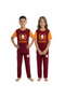 Original Licensed Unisex Children's Short Sleeve Cotton Crew Neck Long Bottom Pajama Set - 2