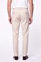 Comfort Fit Elastic Waist Flexible Cotton Beige Jogger Pants P 1222 - 4