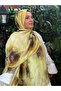 Sunflower Bamboo Kraş Soft Shawl for Women - 6