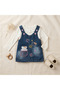 Adjustable Strap Denim Jacket - 2