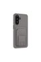 Galaxy A17 Case with Card Holder and Stand, Camera Raised Silicone - 4