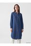 Vizyon New Season Indigo Women's Jean Shirt Tunic - 2
