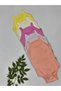 5 Colors Baby Bodysuit with Rope Straps and 5 Baby Snap Fasteners - 2