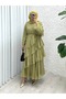 SERENAY DANTELLİ ELBİSE - 7