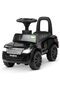Rover Ride on Car for Kids, Baby Push Car Toys with Music, Light, & High Backrest (Black)