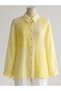 Linen Shirt with Embroidery Detail - 4