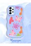 Samsung Galaxy A13 4g Compatible Case Camera Protector Blue Silicone Couple Phone Case Butterfly Pattern - 2