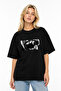 Unisex Women's Men's Wamp Design Front Printed Oversized Thick Fabric Relaxed Fit T-Shirt