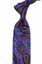 Magenta Shawl Pattern Italian Silk Tie İk2526 - 2