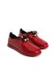 Paloma Genuine Leather Beaded Detailed Perforated Women's Oxford Shoes Daily Casual Shoes Ballet Flats - 6