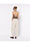 Women's Stone Shalwar Cut Balloon Pants with Gazi Stitching - 4