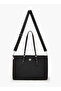 Solid Tote Bag with Zip Closure - 5