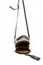 Stone - Brown Monogram Women's Crossbody Bag Sp1163 - 4