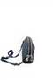 Navy Blue - Women's Crossbody Bag with Navy Blue Logo Sp1144 - 4