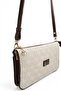 Stone - Brown Monogram Women's Crossbody Bag Sp1291 - 5