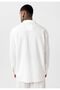 Ribbed Long Sleeve Pocketed Shirt - 5