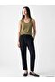 Elastic Waist Carrot Cut Women's Trousers (S6)