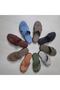 Inside and Out, %100 Genuine Suede Leather, Mink Color Orthopedic Sole Slippers - 2