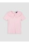 Lcw Kids Pink Baby Collar Girls' T-Shirt - 2