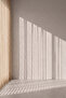 Mira Series Mesh Tulle Curtain Without Pleats - Beige - 2