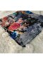 Handmade Needlework Writing, Scarf, Yemeni, Mevlit Cover, Head Cover, 4 Sides Embroidered, 100*100cm - 2