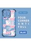 iPhone 16 Pro Compatible Transparent Back Four-Corner Reinforced Impact Protection Silicone Case